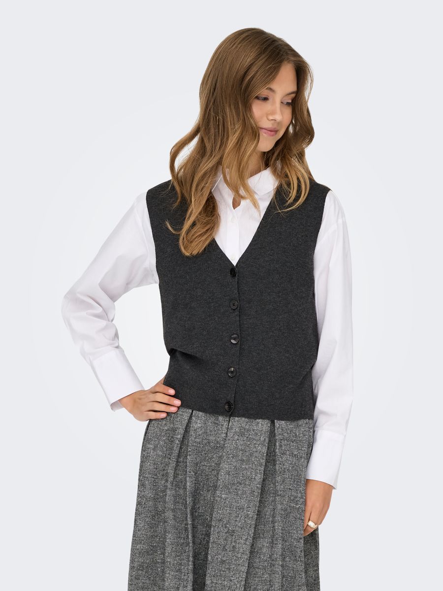 ONLBILLIE SL VEST CC KNT