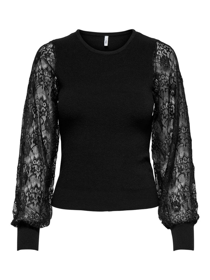 ONLPERRY LIFE LS MIX O-NECK KNT