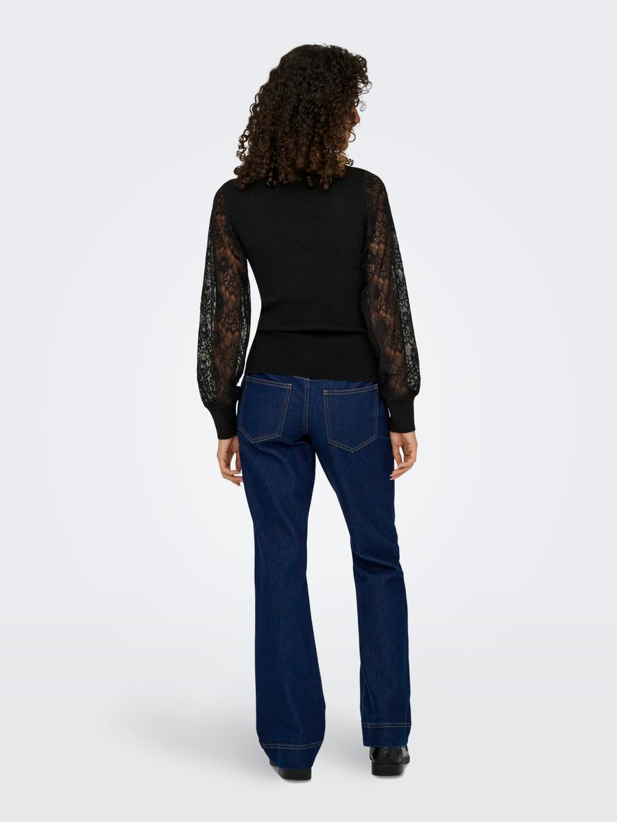 ONLPERRY LIFE LS MIX O-NECK KNT