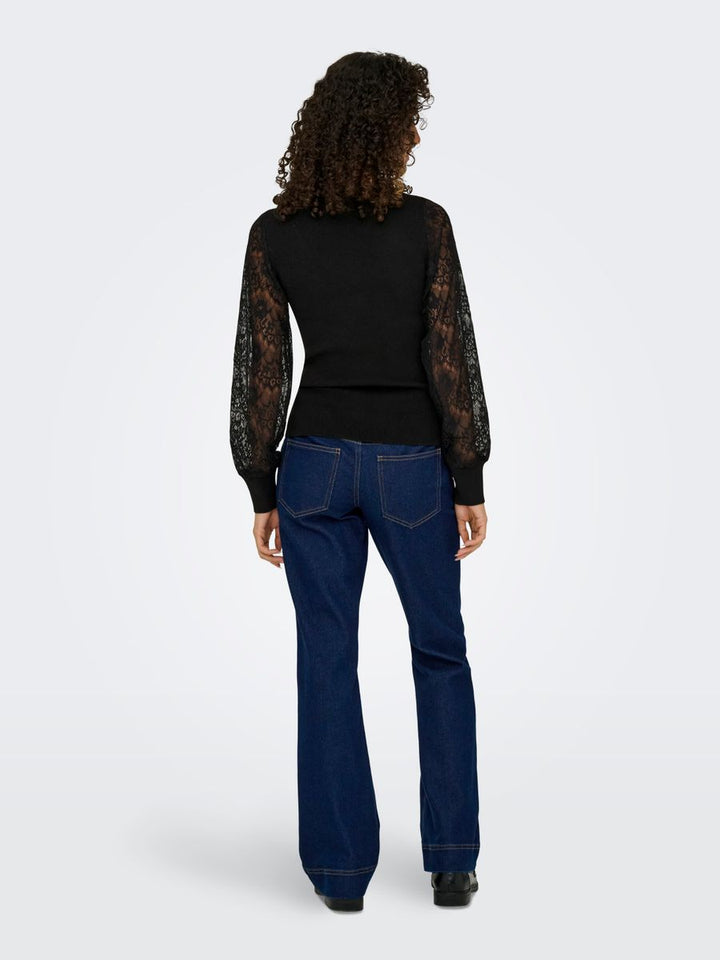 ONLPERRY LIFE LS MIX O-NECK KNT