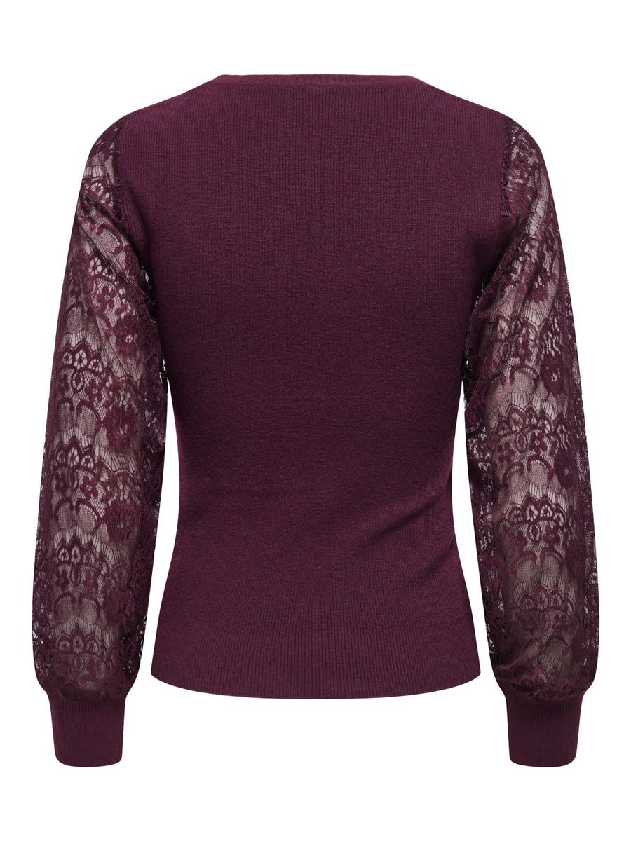 ONLPERRY LIFE LS MIX O-NECK KNT