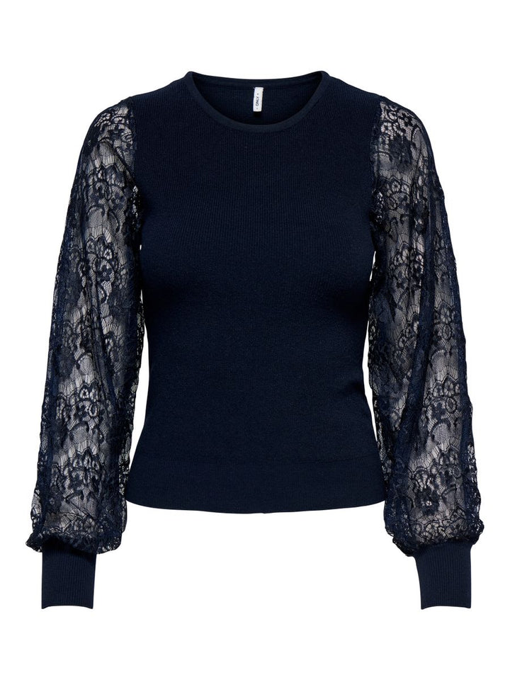 ONLPERRY LIFE LS MIX O-NECK KNT