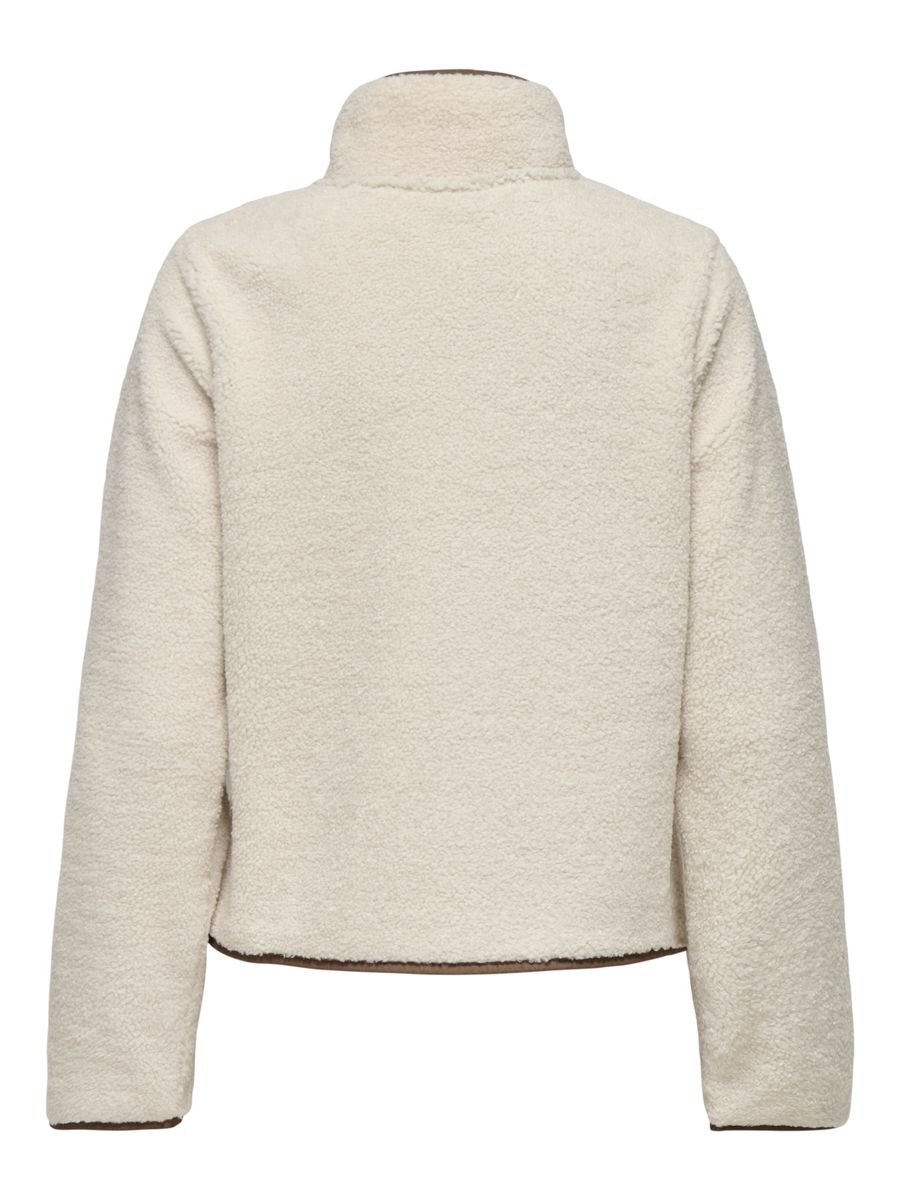 JDYOLYMPIA TEDDY ZIP JACKET OTW  ICC