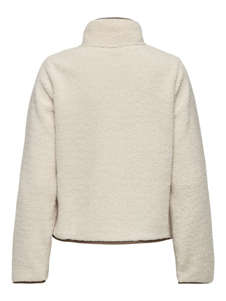 JDYOLYMPIA TEDDY ZIP JACKET OTW  ICC