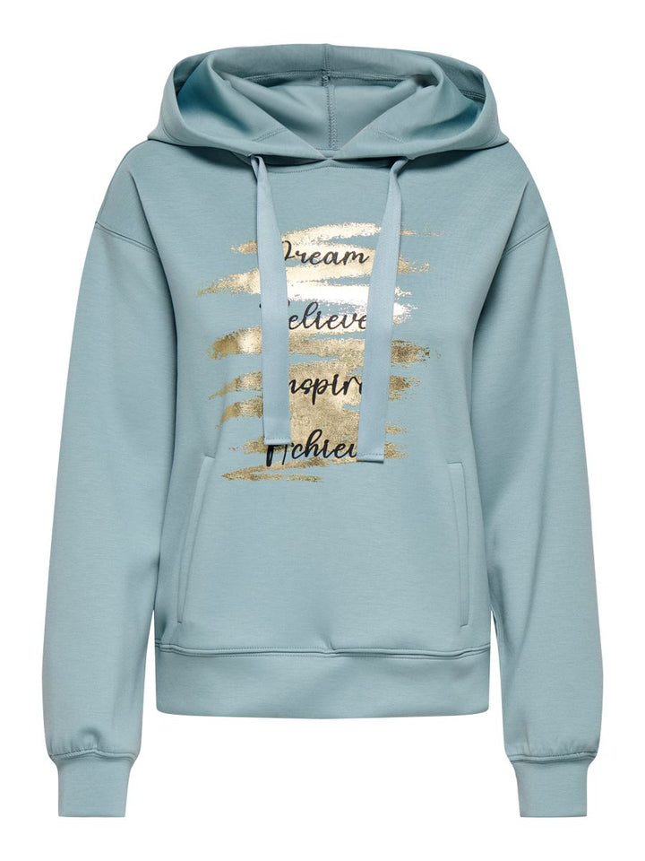 ONLALINA LIFE L/S PRINT HOOD SWT