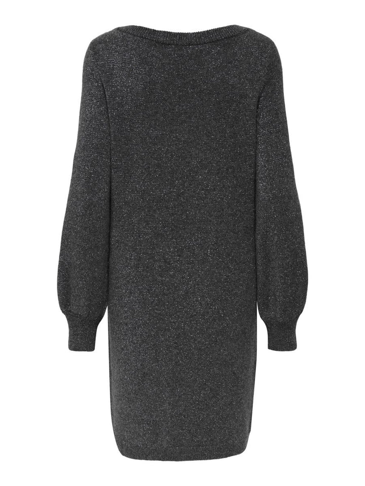 JDYRUE GLITTER L/S BOATNECK DRESS KNIT