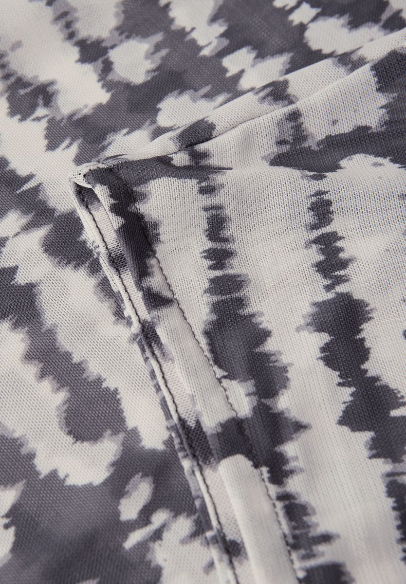 Gemustertes Mesh-Top