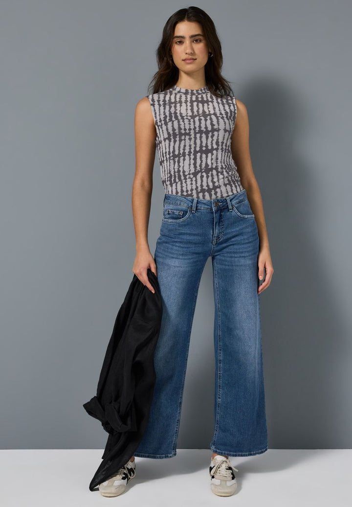 Gemustertes Mesh-Top