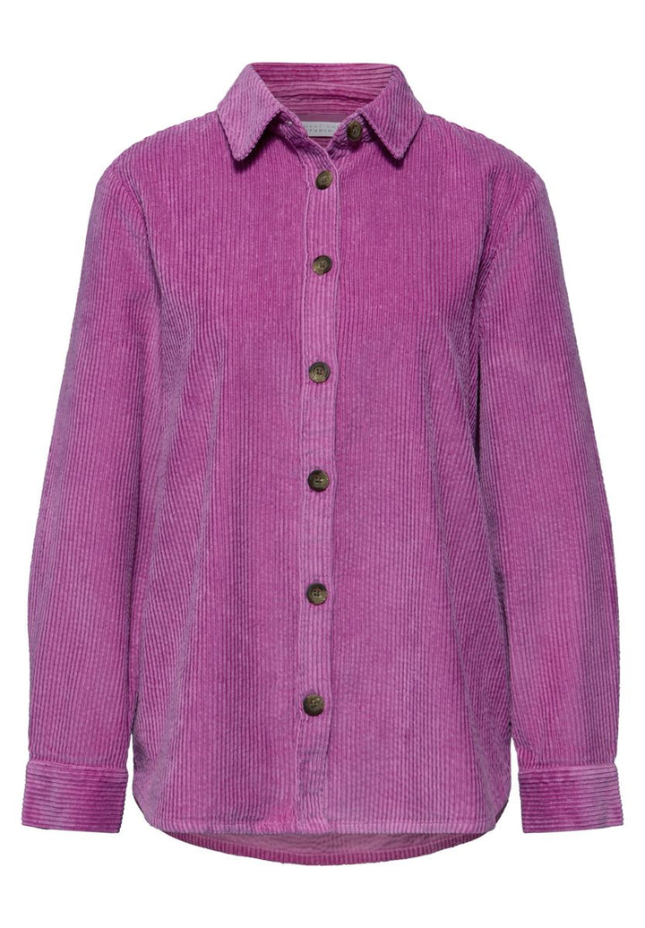 Cord-Hemdbluse
