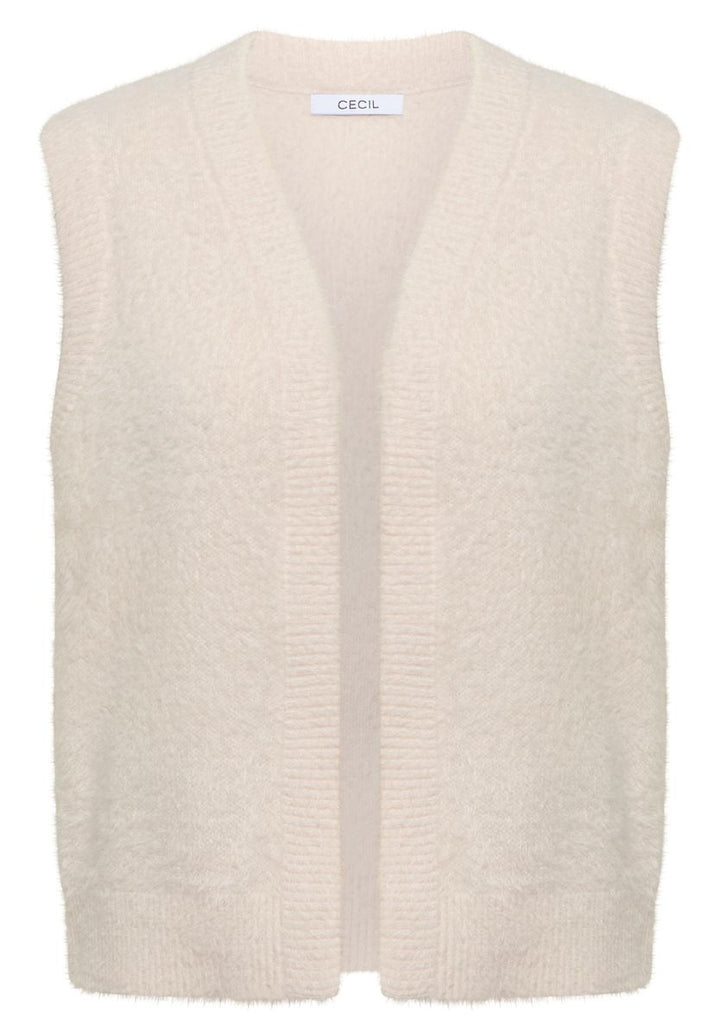 Offene Federgarn Weste