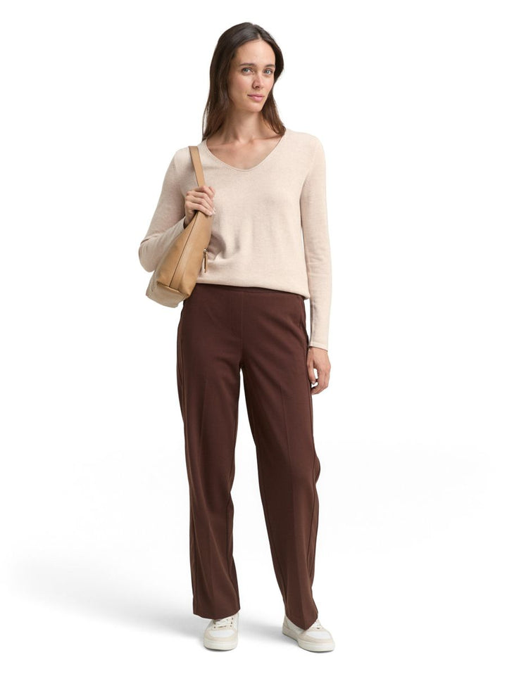 Pullover mit V-Ausschnitt