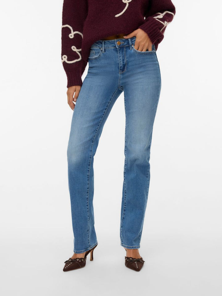 VMFLASH MR STRAIGHT JEANS LI347 GA NOOS