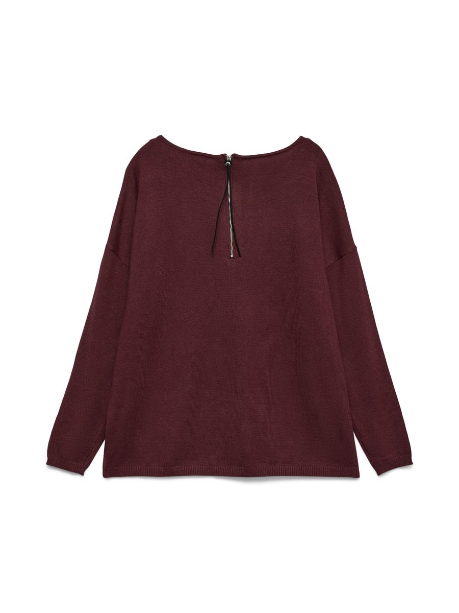 VMBREEZE AURA LS ZIPPER BLOUSE NOOS