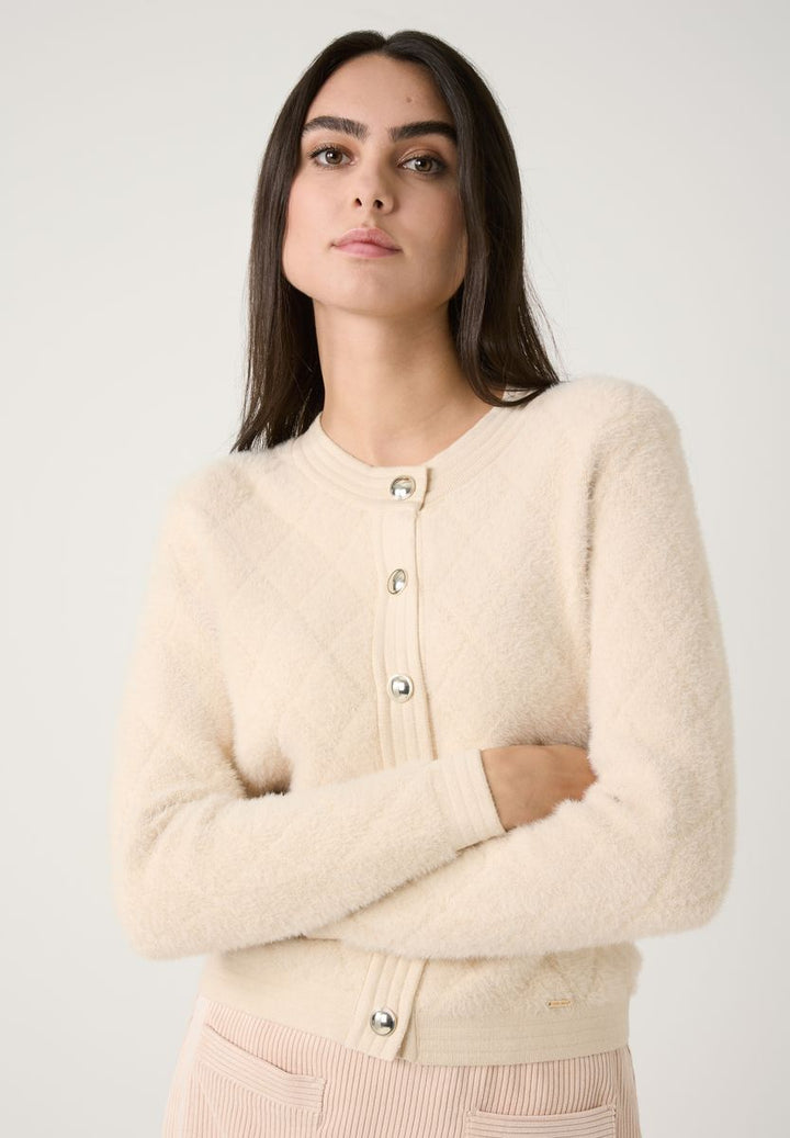 Cardigan mit dekorativen Knöpfen