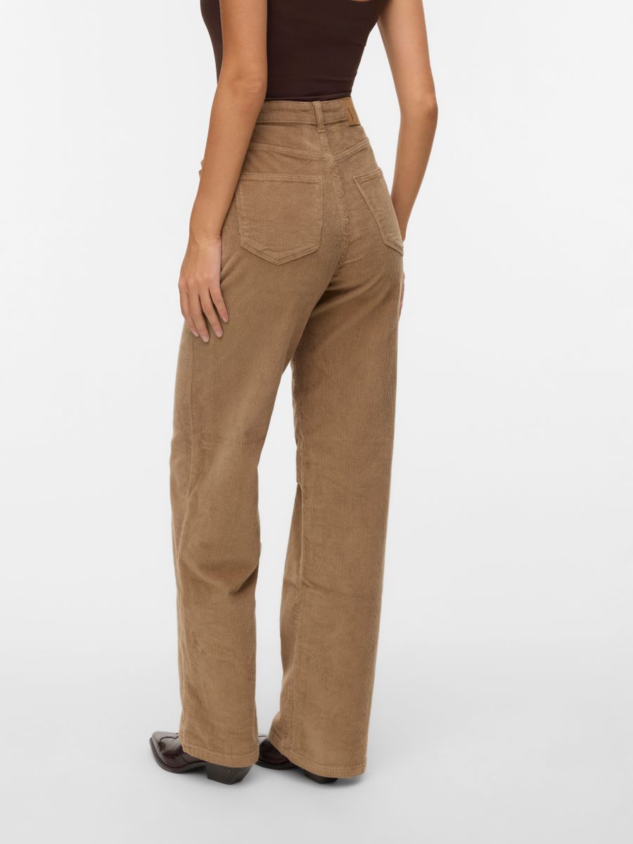 VMTESSA HR WIDE CORDUROY PANTS GA NOOS