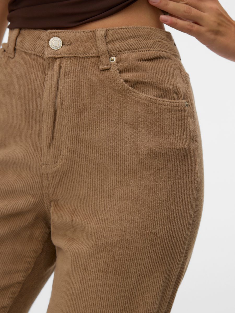 VMTESSA HR WIDE CORDUROY PANTS GA NOOS