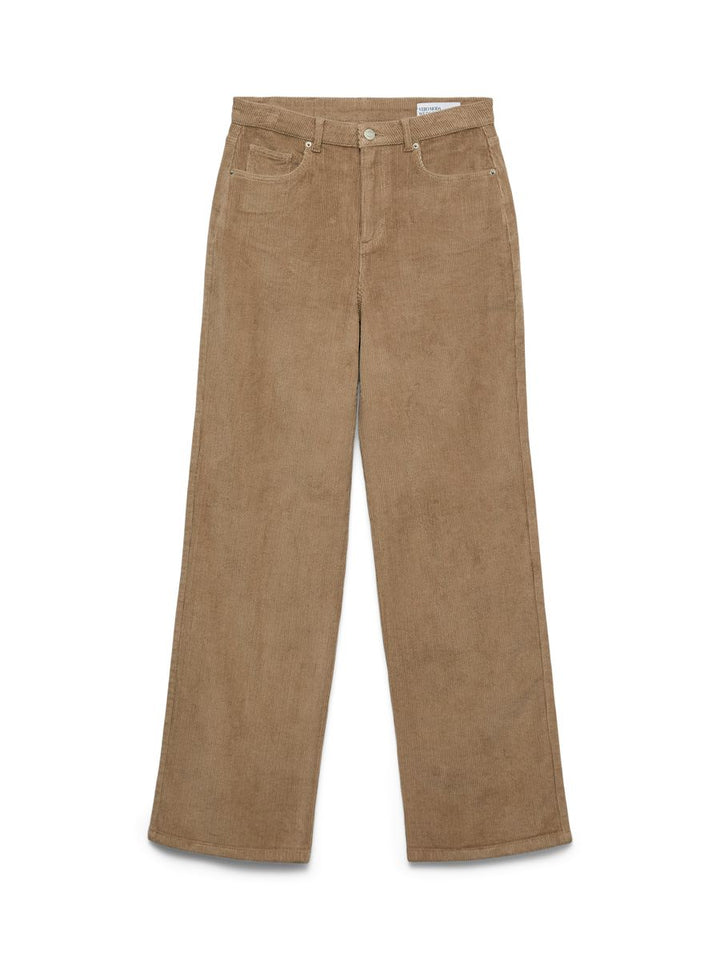VMTESSA HR WIDE CORDUROY PANTS GA NOOS