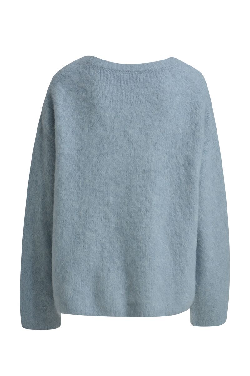 Brushed Round Neck Pullover