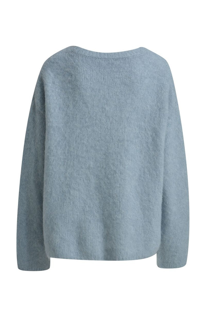 Brushed Round Neck Pullover