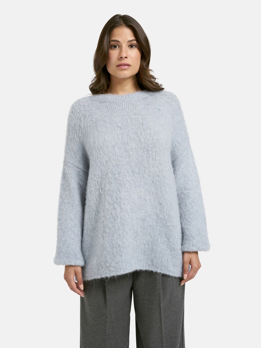 Brushed Round Neck Pullover