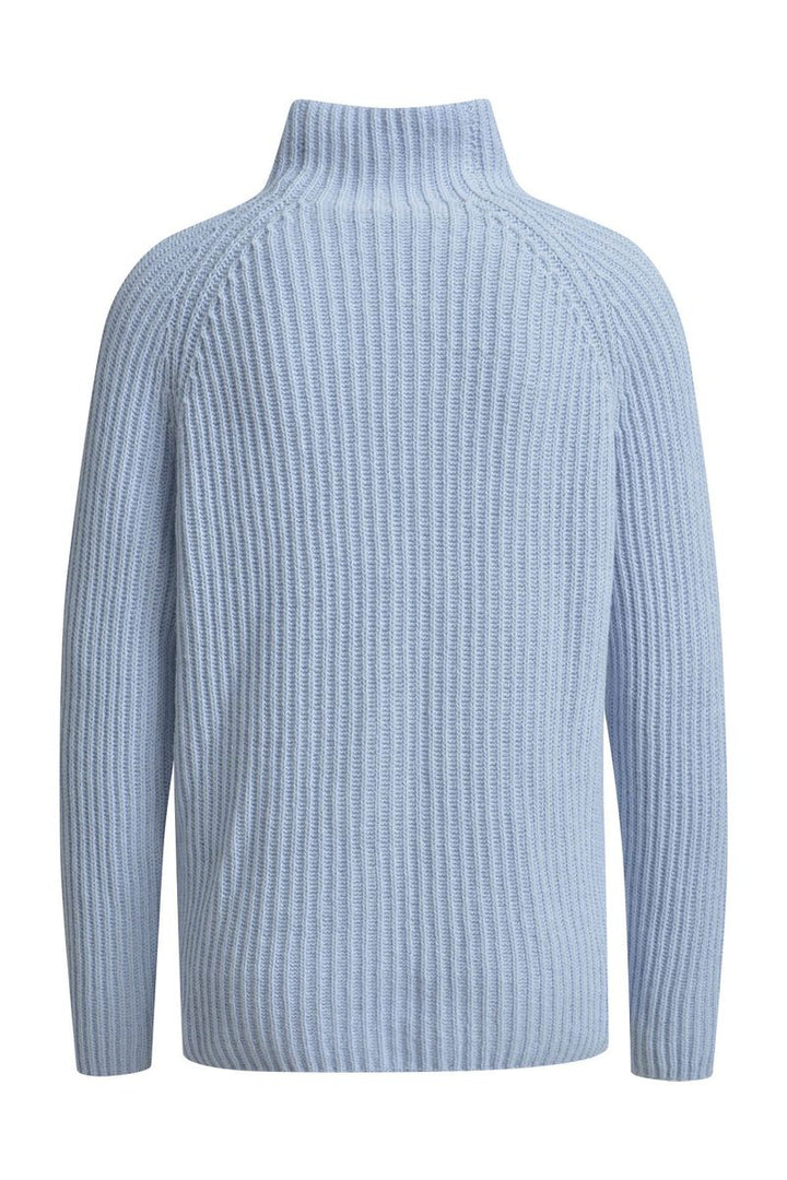 High Collar Rib Pullover