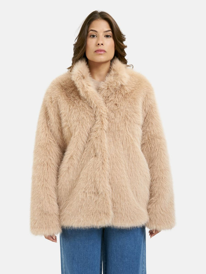 Short Fake Fur Jacket