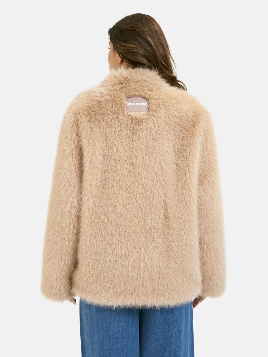 Short Fake Fur Jacket