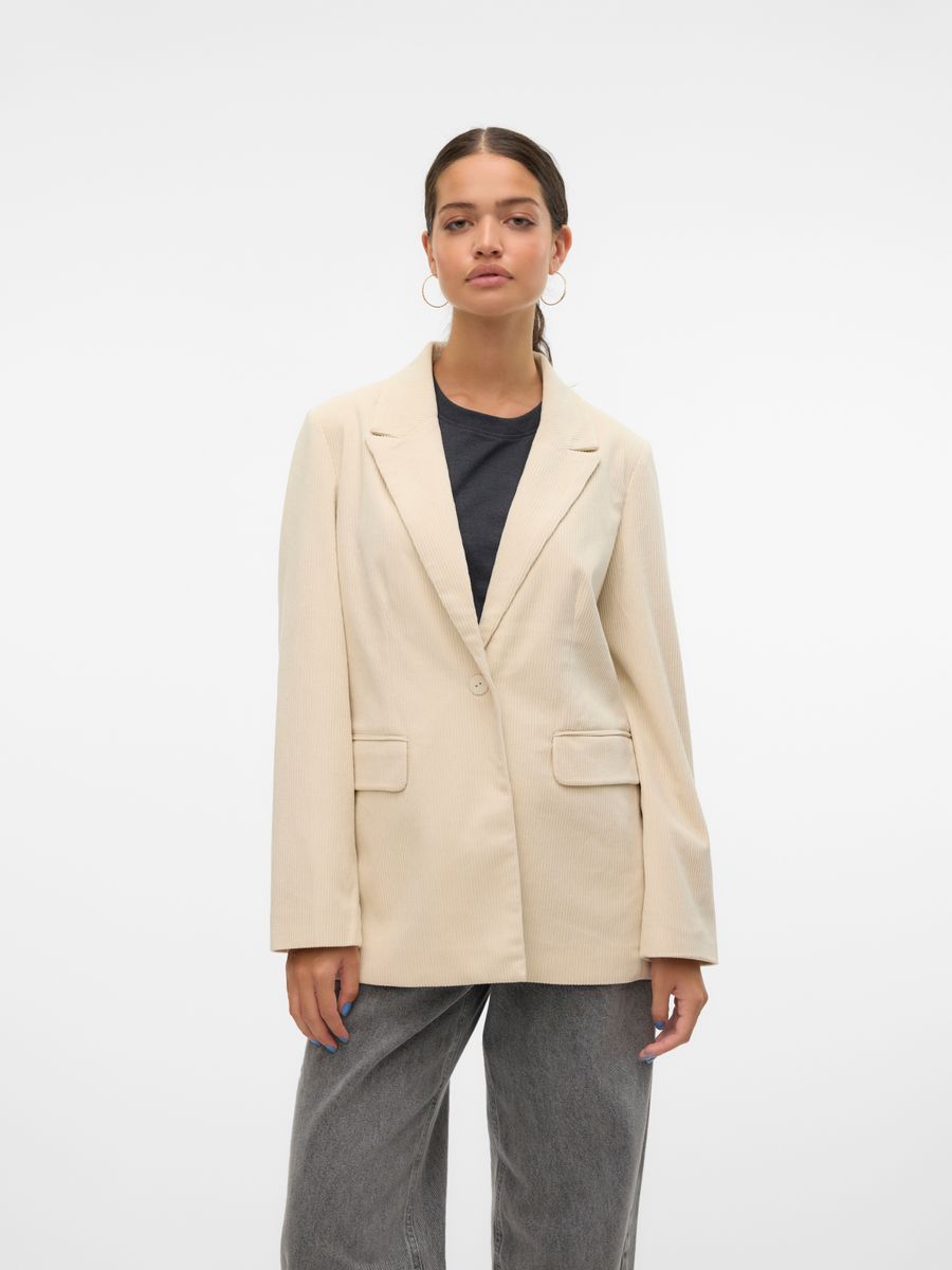 VMNORA LS LOOSE CORDUROY BLAZER