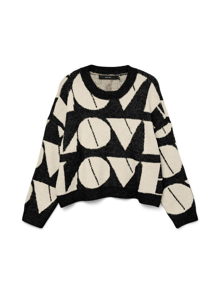 VMLOVE LS O-NECK PULLOVER BOO