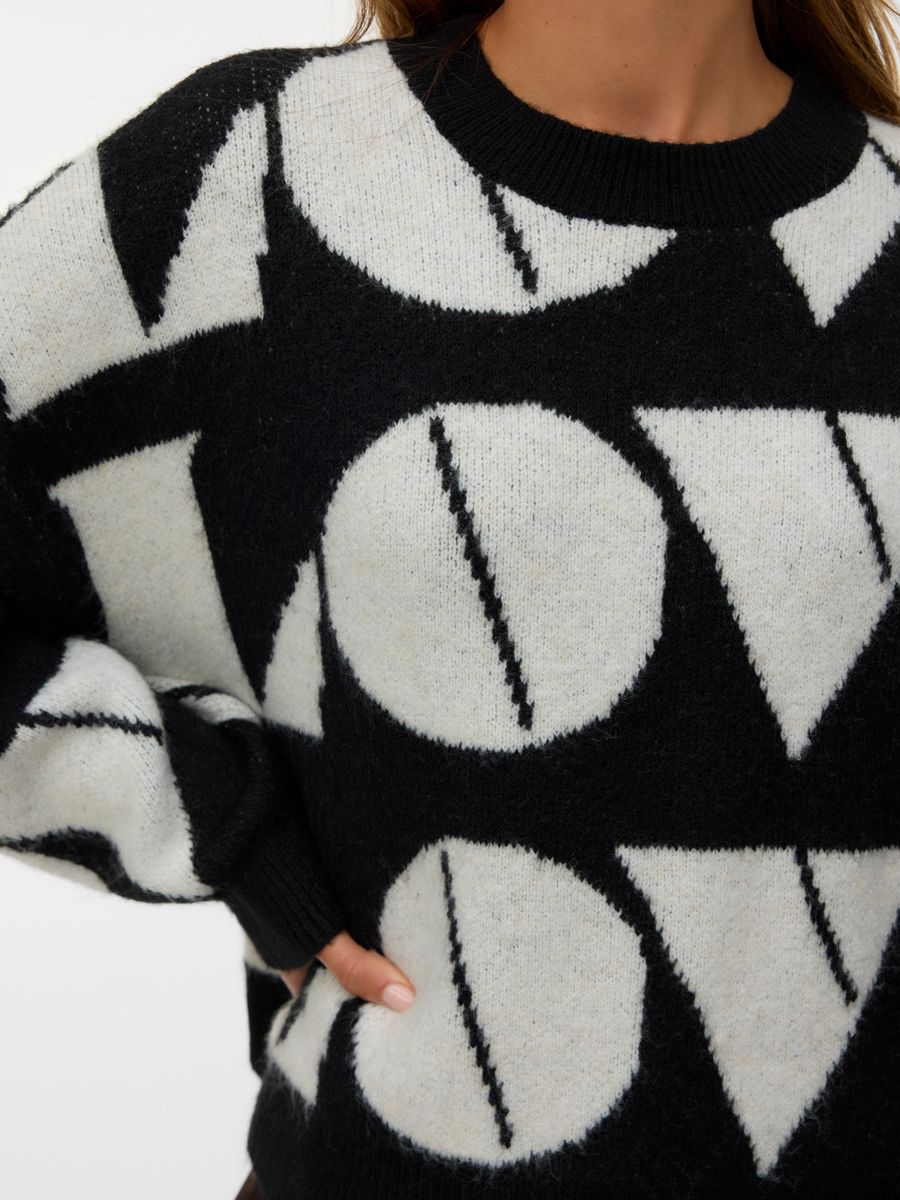 VMLOVE LS O-NECK PULLOVER BOO