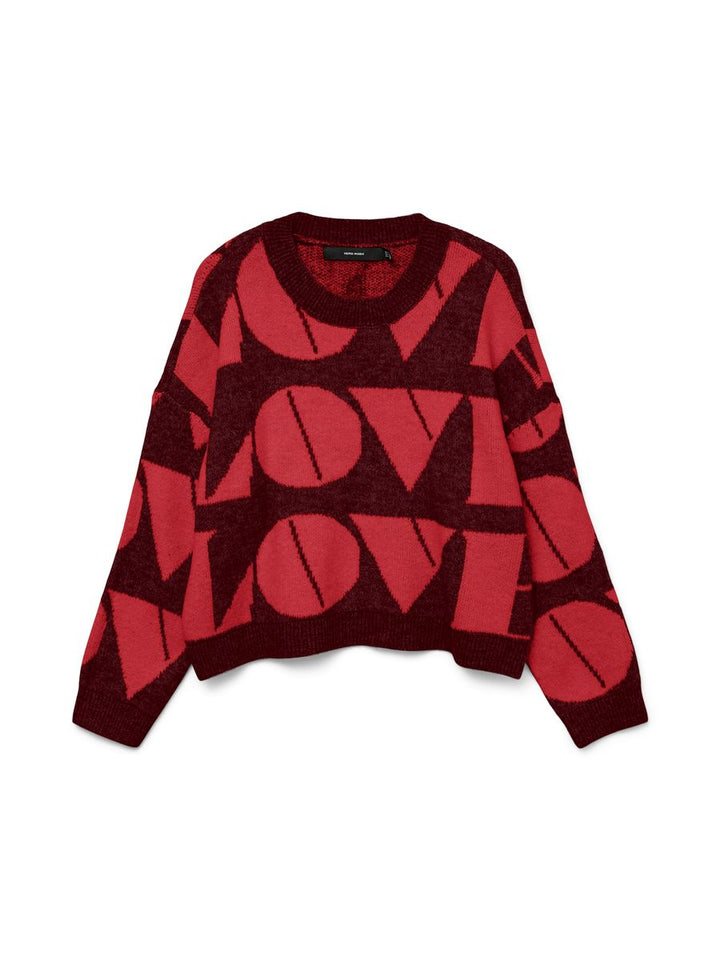 VMLOVE LS O-NECK PULLOVER BOO