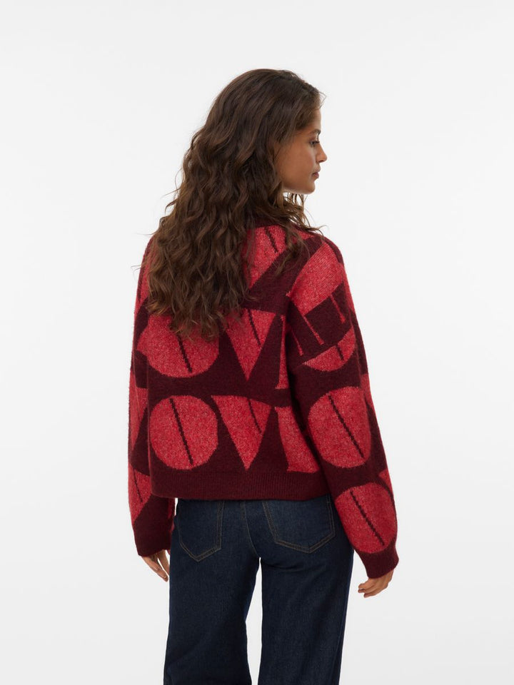 VMLOVE LS O-NECK PULLOVER BOO