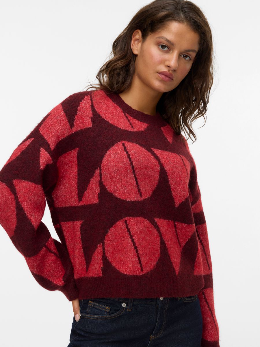 VMLOVE LS O-NECK PULLOVER BOO