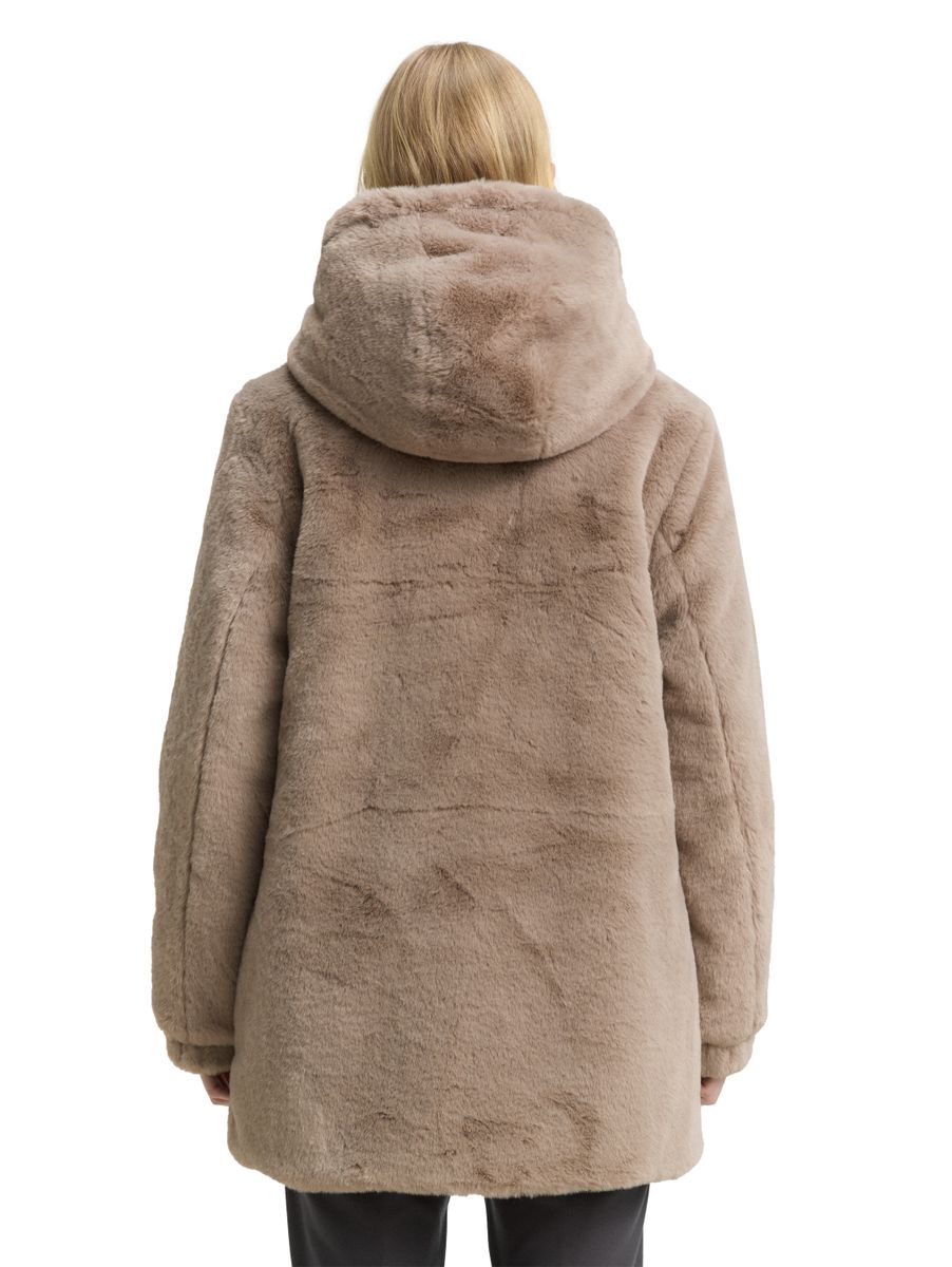 Teddy Wendemantel mit Kapuze