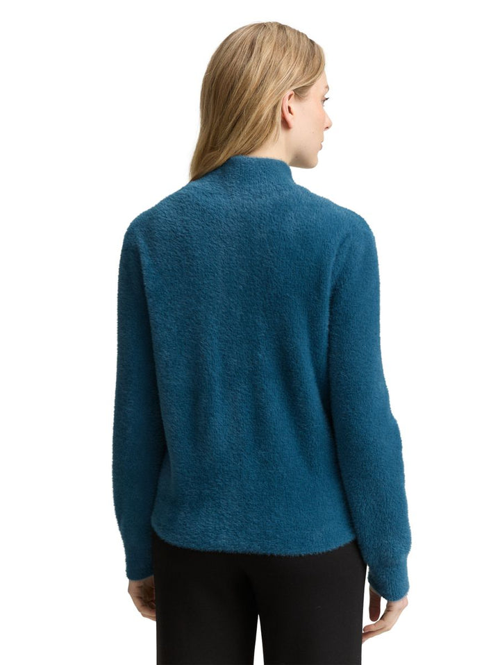 Cardigan aus Federgarn