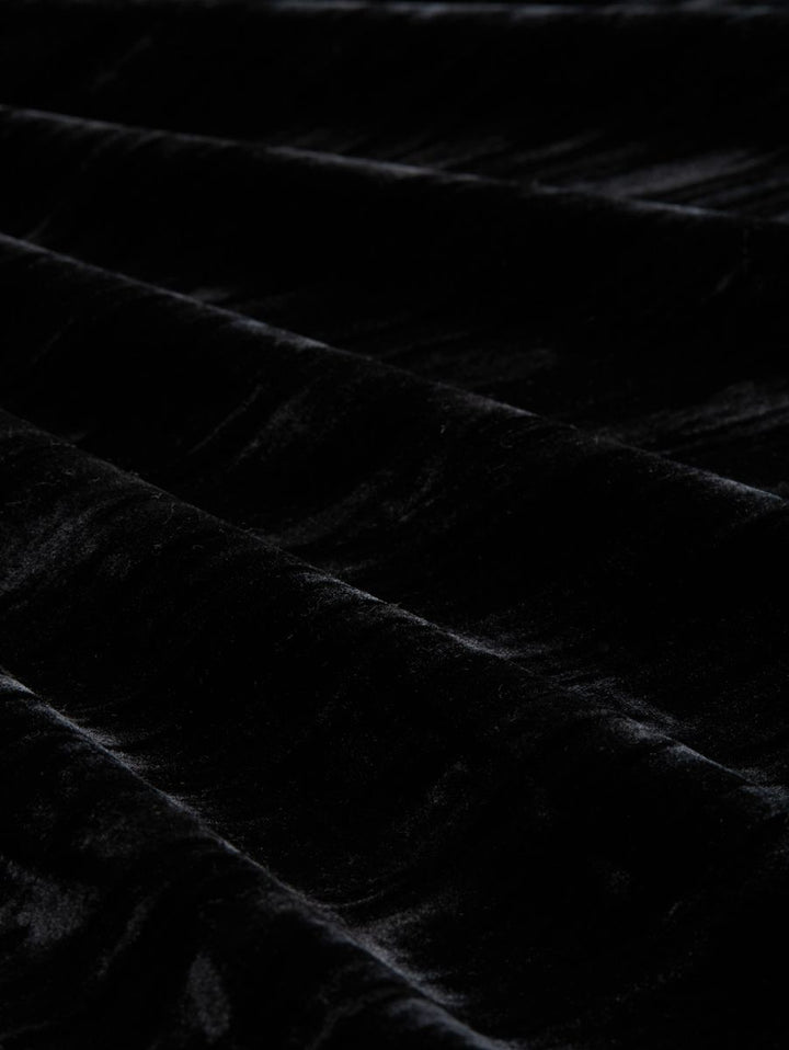 Loose Fit T-Shirt aus Samt