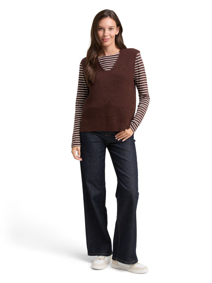 Pullunder mit V-Ausschnitt