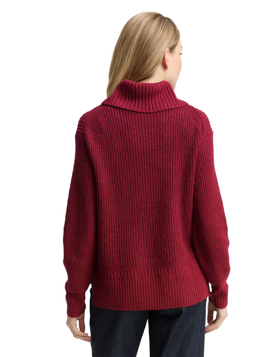 Loose Fit Rollkragenpullover