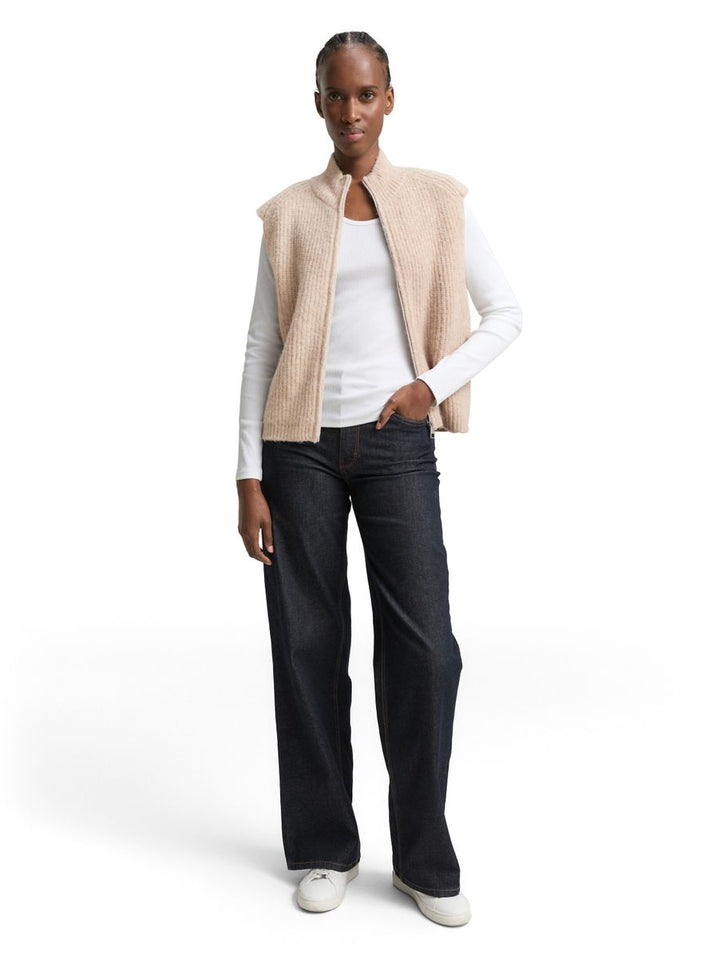 Pullunder mit Stehkragen