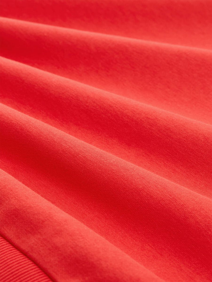 Loose Fit Sweatshirt mit Ski-Motiv