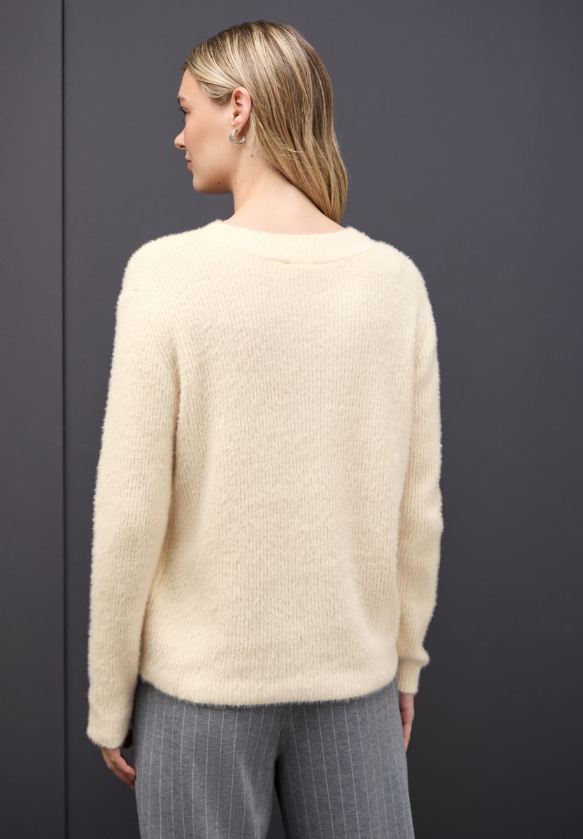 Kuscheliger V-Neck Pullover