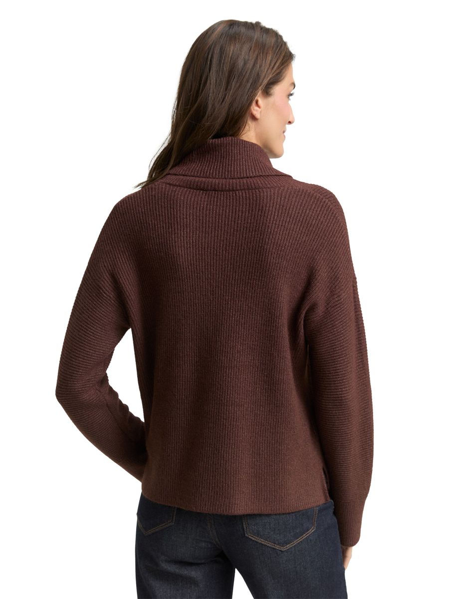 Oversize Rollkragenpullover