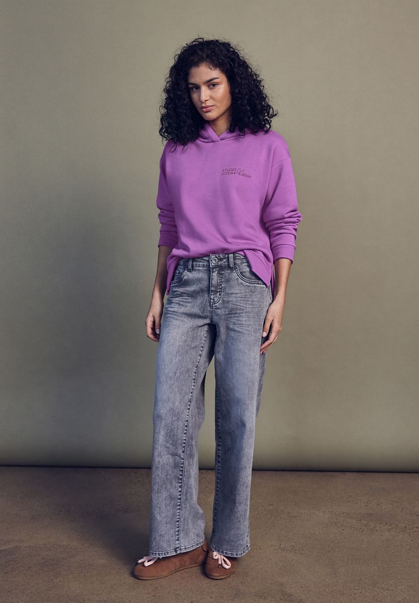 Loose Fit Hoodie mit Artwork