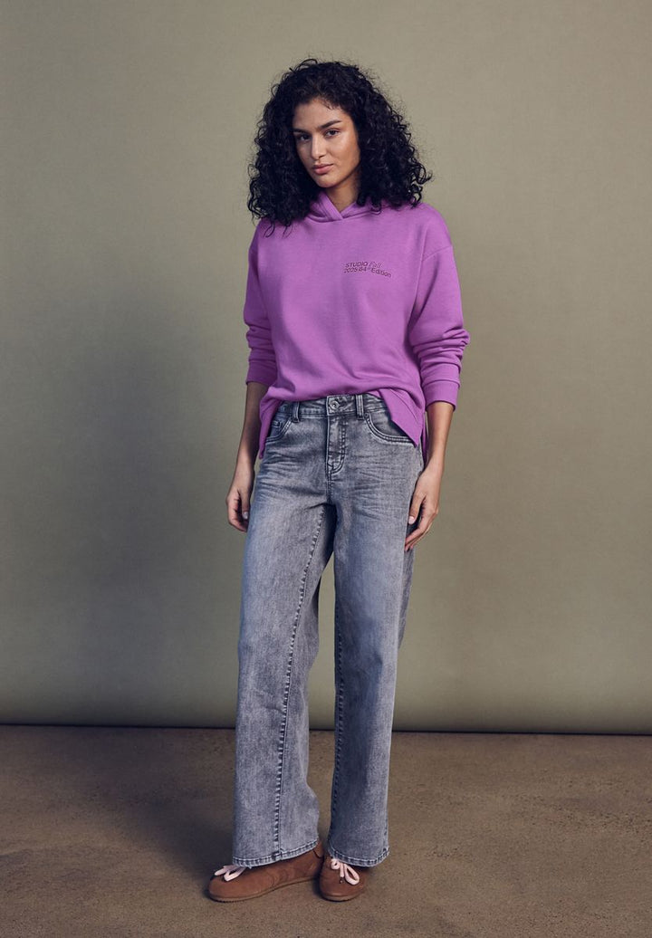 Loose Fit Hoodie mit Artwork