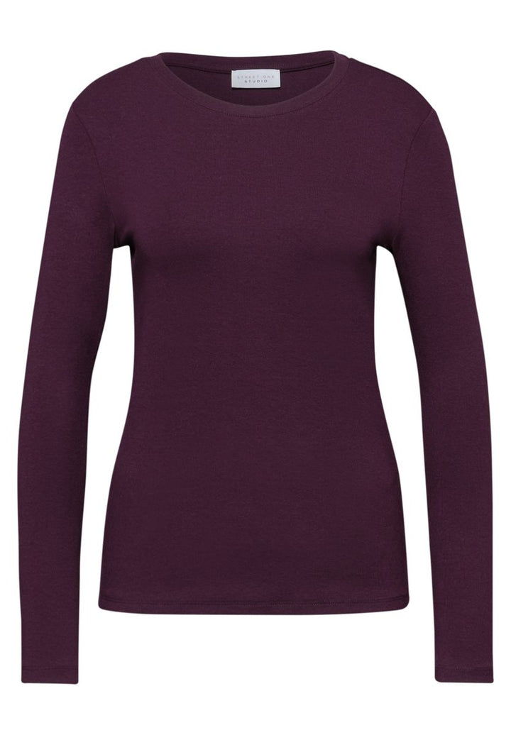 Basic Langarmshirt