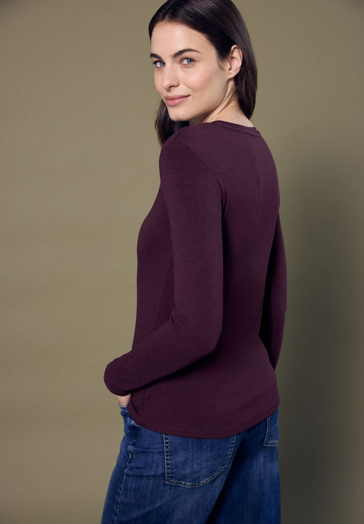 Basic Langarmshirt