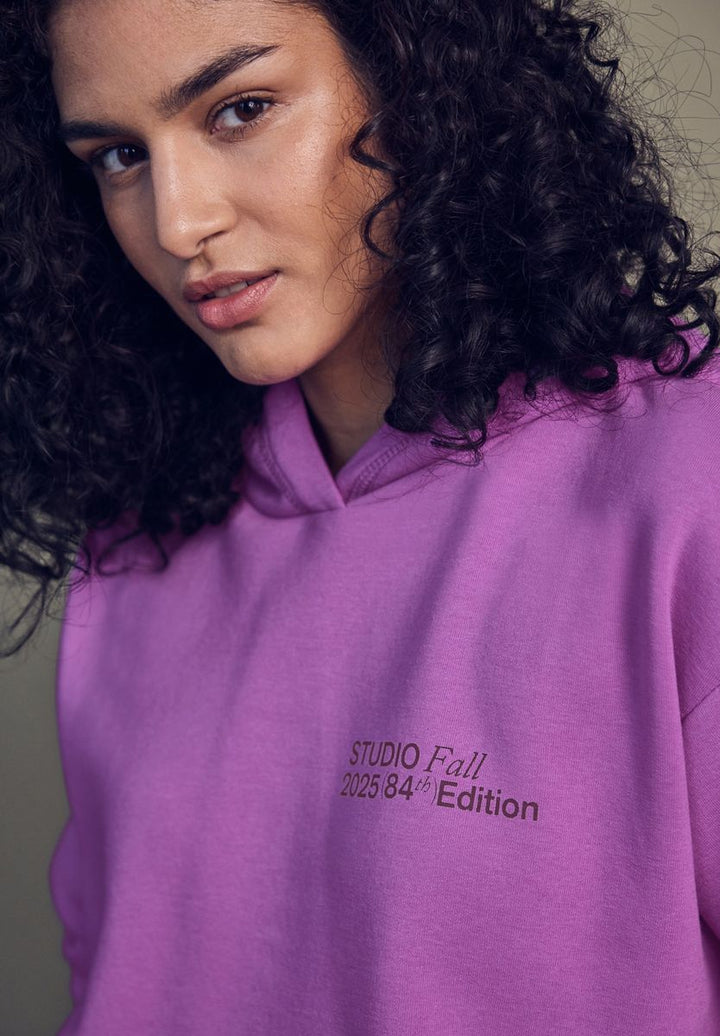 Loose Fit Hoodie mit Artwork