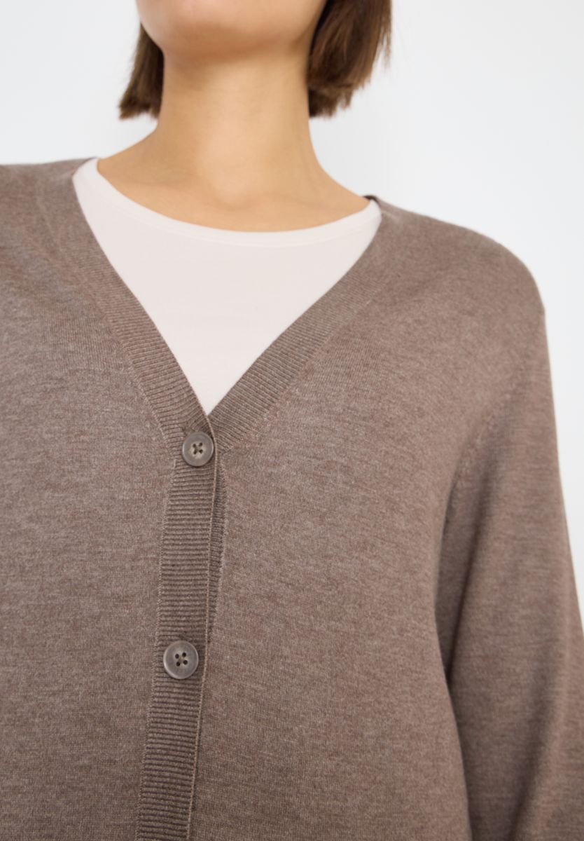 Langer Cardigan
