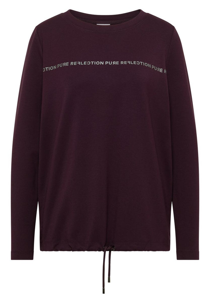 Langarmshirt mit Wording