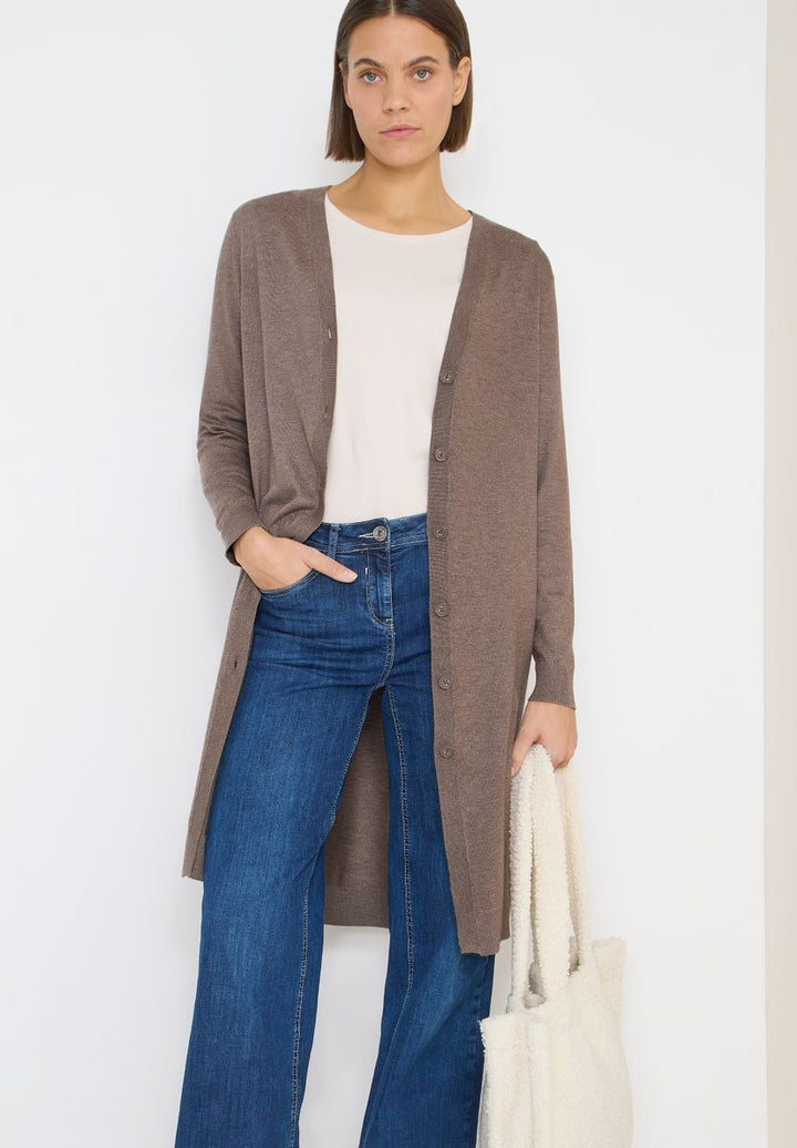 Langer Cardigan